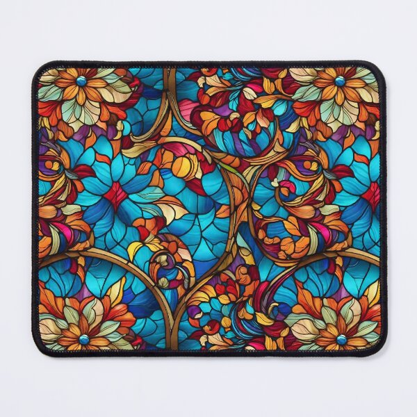 Item preview, Vintage Stained Glass Pattern designed and sold by Patternliss.