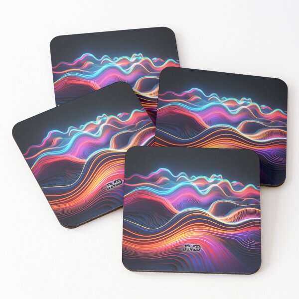 Item preview, Electrifying Neon Waves 3 designed and sold by Jenson Major.