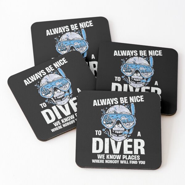 Item preview, Scuba Diving Funny Always Be Nice to a Diver designed and sold by tmerchtrends.