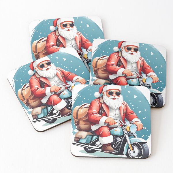 Item preview, Santa Claus rides a motorcycle designed and sold by wplamkung.