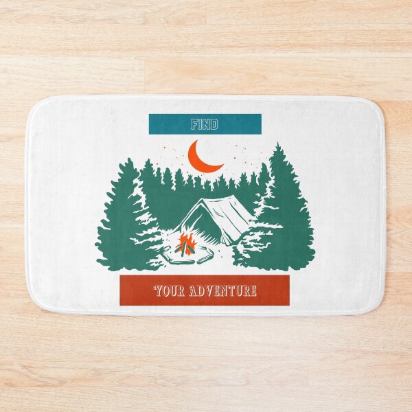 Item preview, Camping hiking lovers design designed and sold by Naturartprints.