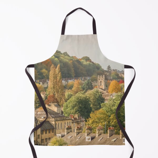 Item preview, Fall mood photography of UK somerset cotswold city Bath in Golden Autumn designed and sold by Rowena Ko.
