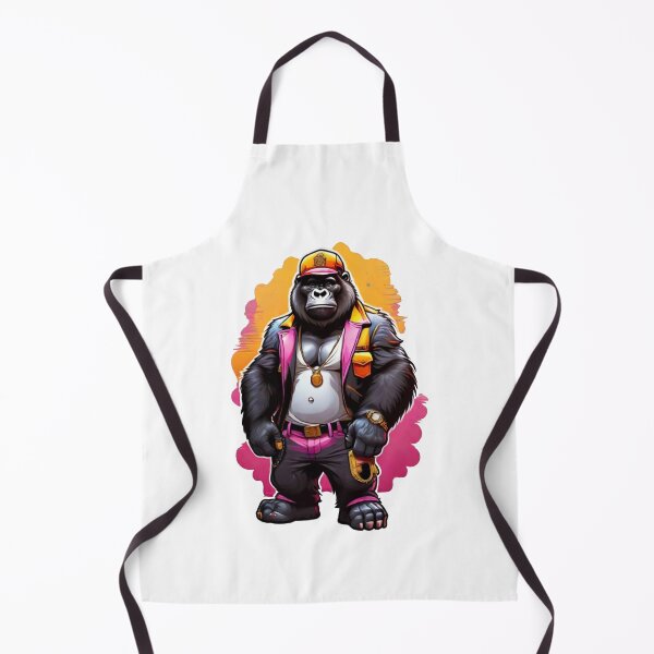 Artikelvorschau, gruseliger Gangstergorilla mit Hut entworfen und verkauft von Karaz's Animal Kingdom.
