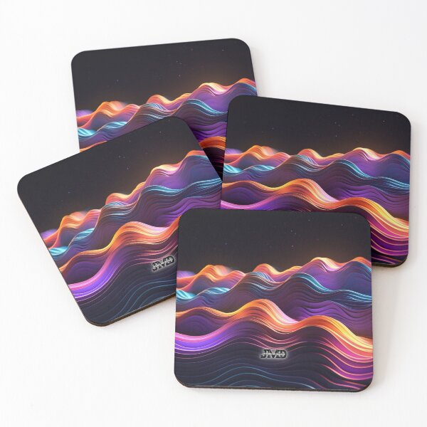 Item preview, Electrifying Neon Waves 4 designed and sold by Jenson Major.