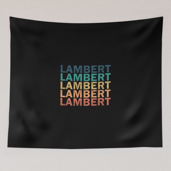 Item preview, Lambert Name - Lambert Vintage Retro Proud Name designed and sold by LeonorBialasz.