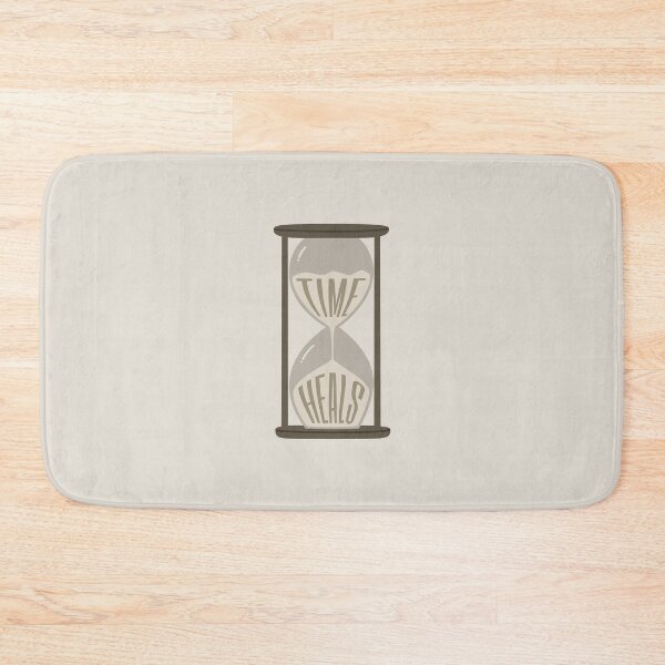 Item preview, Time Heals Hourglass - Therapeutic Daily Inspiration for Mental Health Recovery designed and sold by wonderxwander.