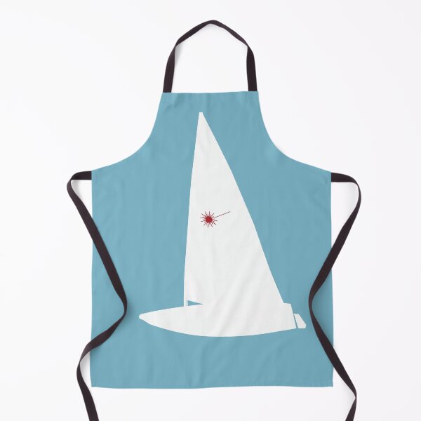 Item preview, Laser Sailing Logo Silhouette White designed and sold by J-Bat.