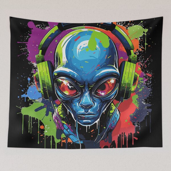 Item preview, Alien Discjockey designed and sold by drizzd.