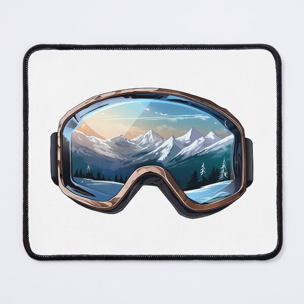 Item preview, Ski Goggles Sledding Goggles Winter Sports Mountain Reflection designed and sold by meganohm.