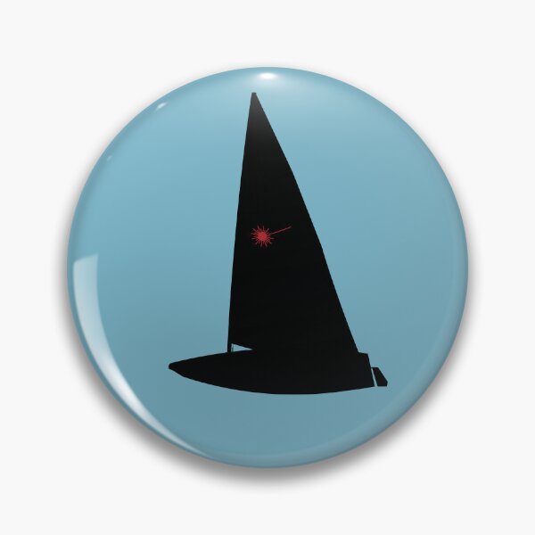 Item preview, Laser Sailing Logo Silhouette Black designed and sold by J-Bat.