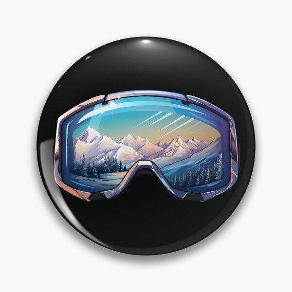 Item preview, Ski Goggles Sledding Goggles Winter Sports Mountain Reflection designed and sold by meganohm.
