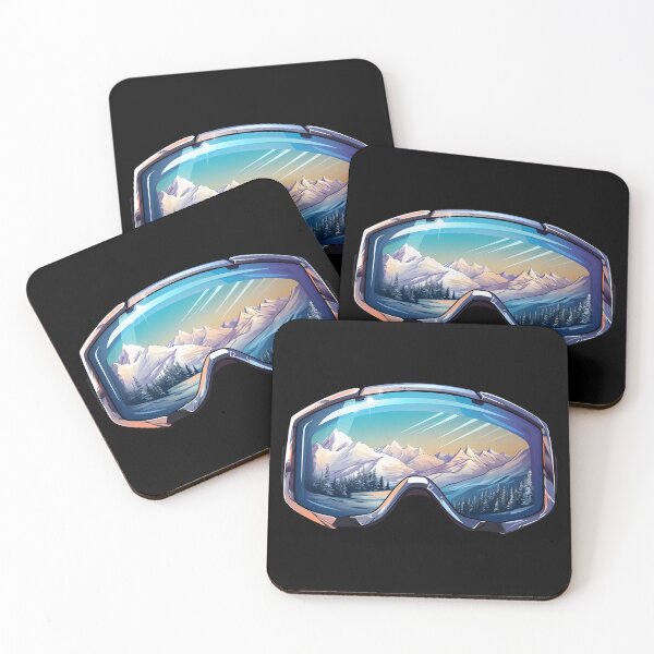 Item preview, Ski Goggles Sledding Goggles Winter Sports Mountain Reflection designed and sold by meganohm.