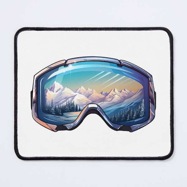 Item preview, Ski Goggles Sledding Goggles Winter Sports Mountain Reflection designed and sold by meganohm.