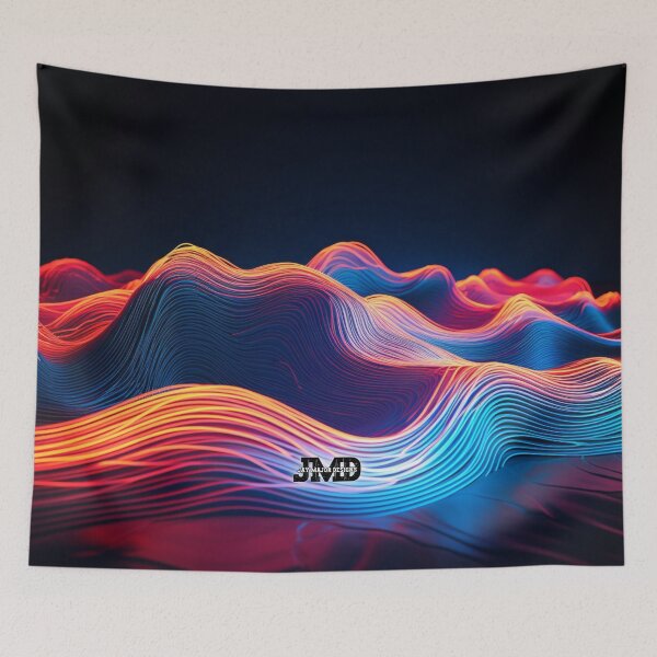 Item preview, Electrifying Neon Waves 5 designed and sold by Jenson Major.
