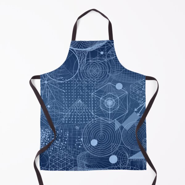 Item preview, Geometry Symbol Science Blue designed and sold by SpiceTree.