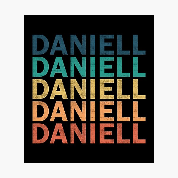 Item preview, Daniell Name - Daniell Vintage Retro Proud Name designed and sold by LeonorBialasz.