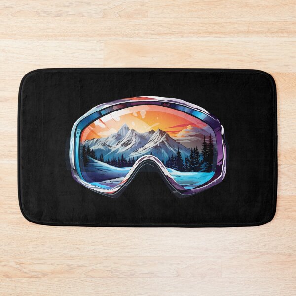Item preview, Colorful Ski Goggles Sledding Goggles Winter Sports Mountain Reflection designed and sold by meganohm.