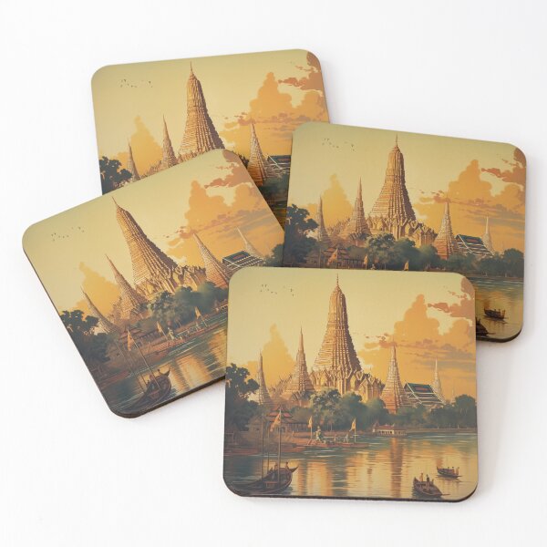 Artikelvorschau, Vintage-Reiseplakate. Großartig wie ein Thailand entworfen und verkauft von Pasinn.