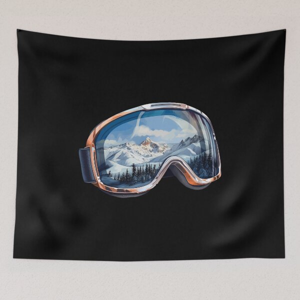 Item preview, Realistic Ski Goggles Sledding Goggles Winter Sports Mountain Reflection designed and sold by meganohm.