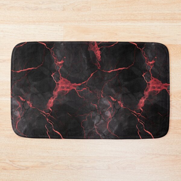 Item preview, Black and Red Seamless Repeating Marble Tile Pattern designed and sold by PeteRascal.