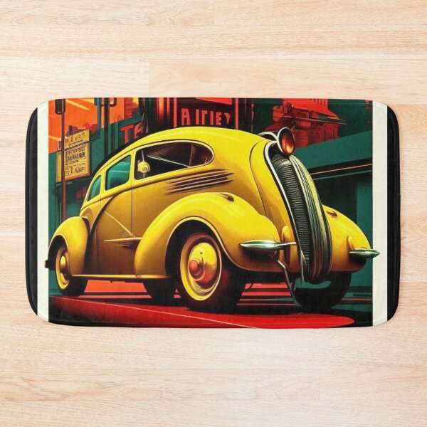 Item preview, Metropolis City Futuristic Car Gas Station Light Games Film Green Black Red Yellow designed and sold by G-M-Designs.
