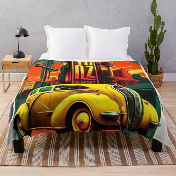 Item preview, Metropolis City Futuristic Car Gas Station Light Games Film Green Black Red Yellow designed and sold by G-M-Designs.