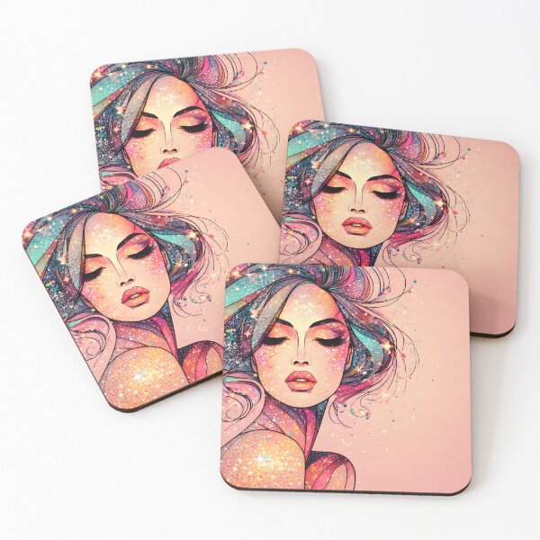 Item preview, elegant glitter girl  designed and sold by soothinglife.