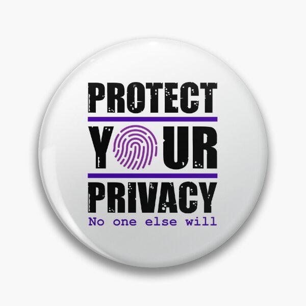 Item preview, Protect your privacy purple designed and sold by Z83Studio.