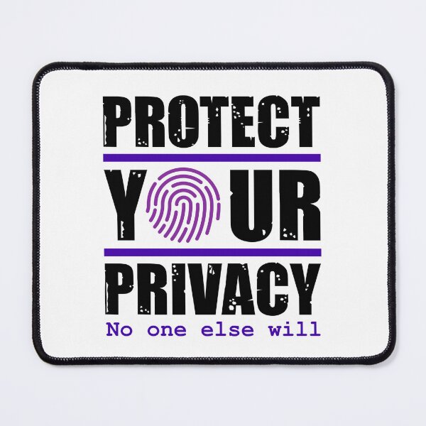 Item preview, Protect your privacy purple designed and sold by Z83Studio.