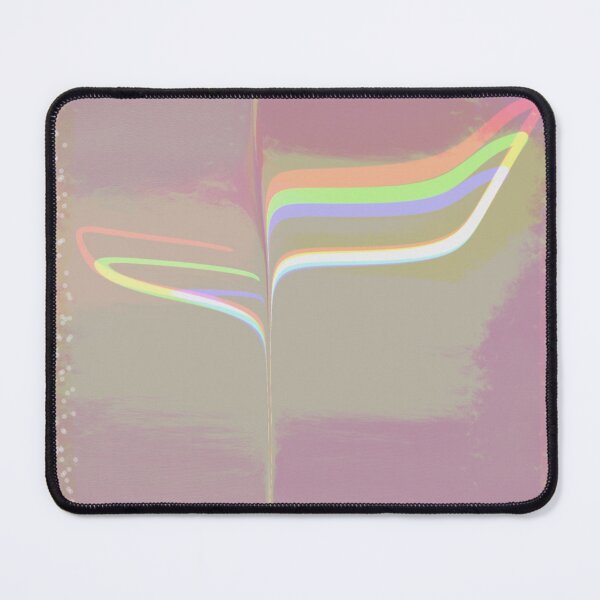 Item preview, "Euphoric Fluidity" - Pale Pastel Rainbow Square Abstract designed and sold by pngrktes-art.