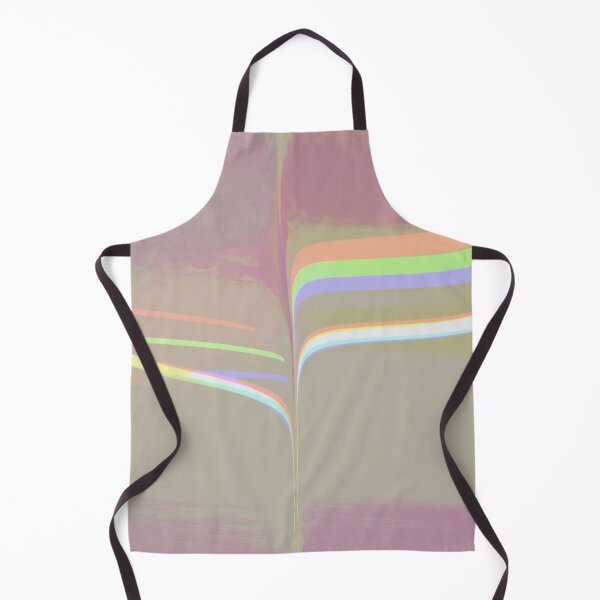 Item preview, "Euphoric Fluidity" - Pale Pastel Rainbow Square Abstract designed and sold by pngrktes-art.