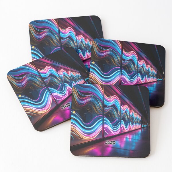 Item preview, Electrifying Neon Waves 8 designed and sold by Jenson Major.