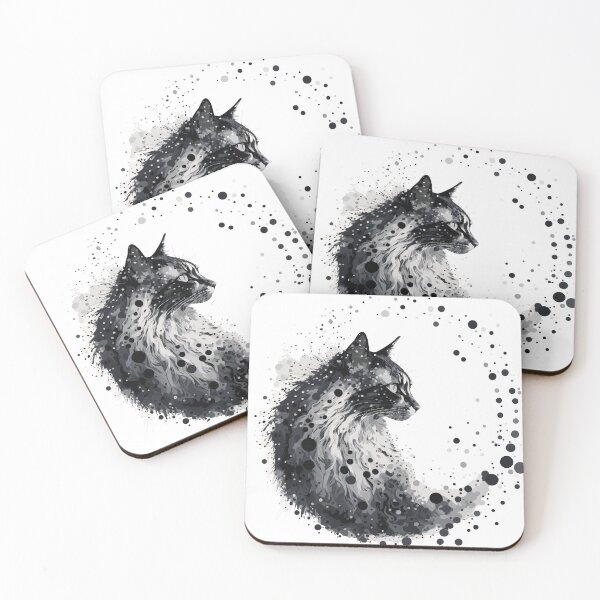 Item preview, Ink and Imagination: The Fantasia Dalmatian Cat designed and sold by EmeraldeaArt.