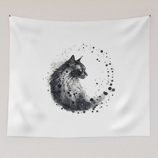 Item preview, Ink and Imagination: The Fantasia Dalmatian Cat designed and sold by EmeraldeaArt.