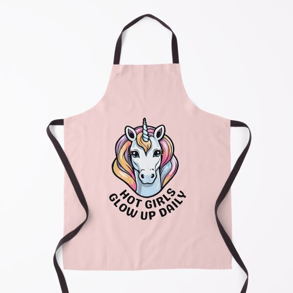 Item preview, Hot Girls Glow Up Daily Unicorn designed and sold by PixelsNonstop.