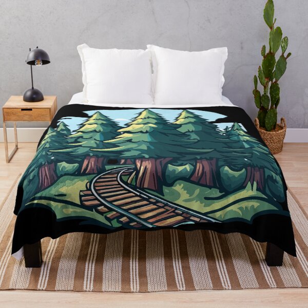 Item preview, Tranquil ride in the forest train designed and sold by Colorful Dreams.