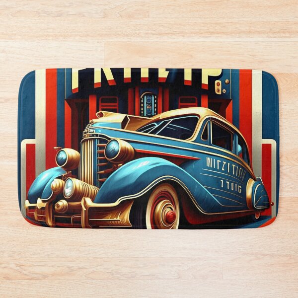 Item preview, Metropolis City Futuristic Car Gas Station Light Games Film Blue Black Red White designed and sold by G-M-Designs.