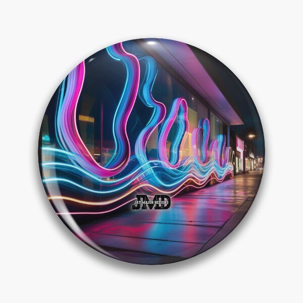 Item preview, Electrifying Neon Waves 9 designed and sold by Jenson Major.