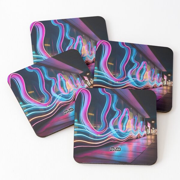 Item preview, Electrifying Neon Waves 9 designed and sold by Jenson Major.