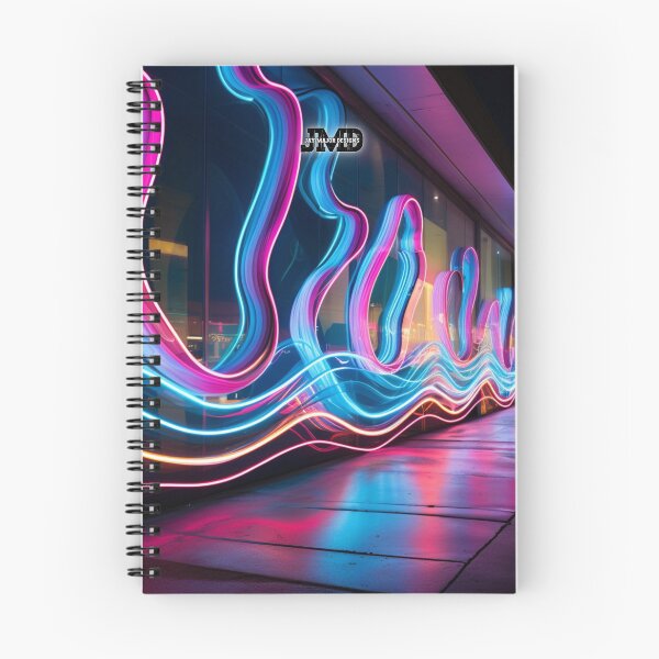 Item preview, Electrifying Neon Waves 9 designed and sold by Jenson Major.