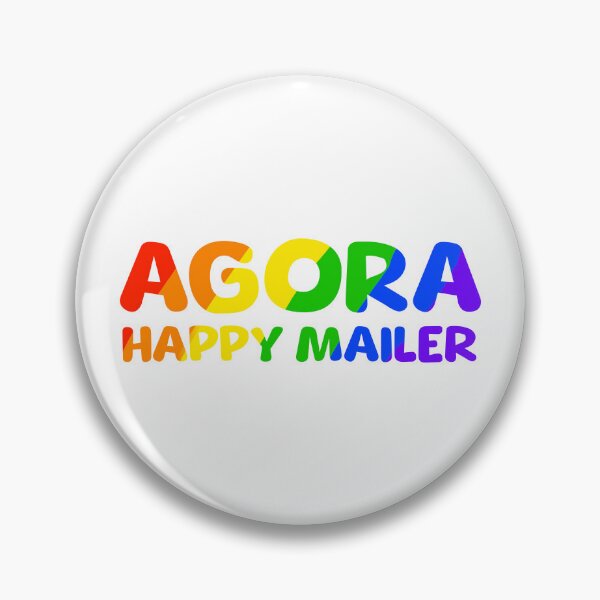 Item preview, Agora Happy Mailer in Rainbow designed and sold by noelle20.