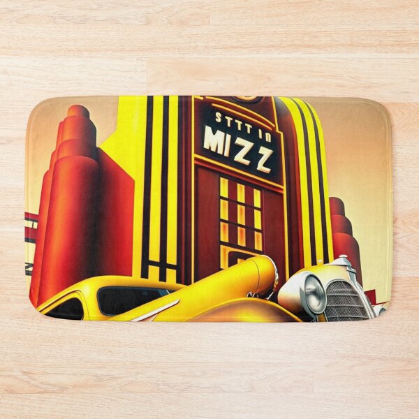 Item preview, Metropolis City Futuristic Car Gas Station Light Games Film Black Red Yellow White designed and sold by G-M-Designs.
