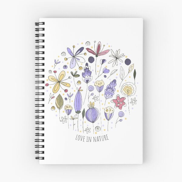 Item preview, Cute Flowers Illustration designed and sold by hNa-graphics.