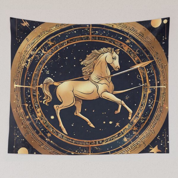 Item preview, Sagittarius The Horse, Zodiac Starsign designed and sold by Barbara Burgess.