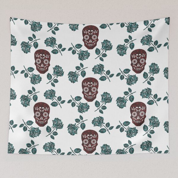 Item preview, Calavera & Roses #2 designed and sold by Psychopop.