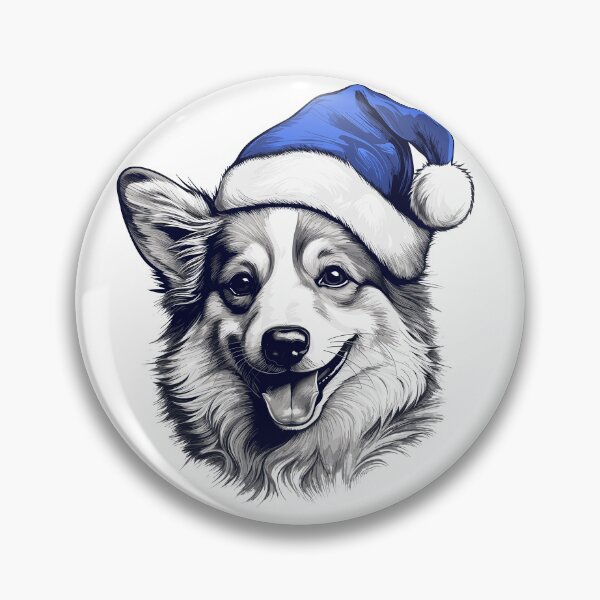 Item preview, Cute Christmas Corgi designed and sold by DominDesigns.