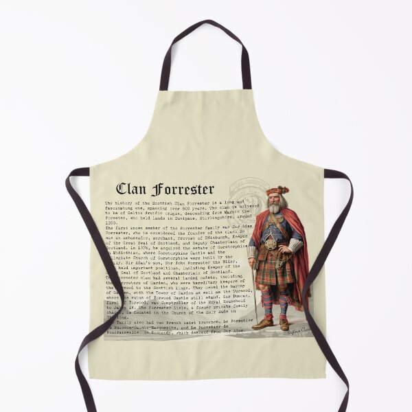 Item preview, Clan Forrester Scottish History designed and sold by BagTown Clans.