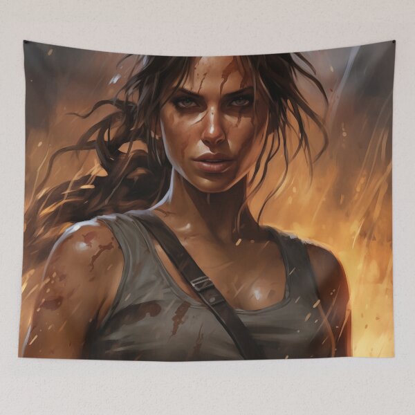 Item preview, Super dreams come true lara raider designed and sold by LLartstation.