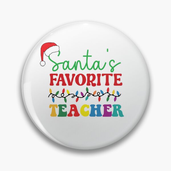 Item preview, Santa’s Favorite Teacher designed and sold by Coastal-Designs.