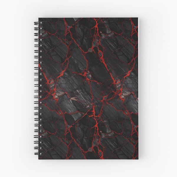 Item preview, Black and Red Seamless Repeating Marble Tile Pattern designed and sold by PeteRascal.